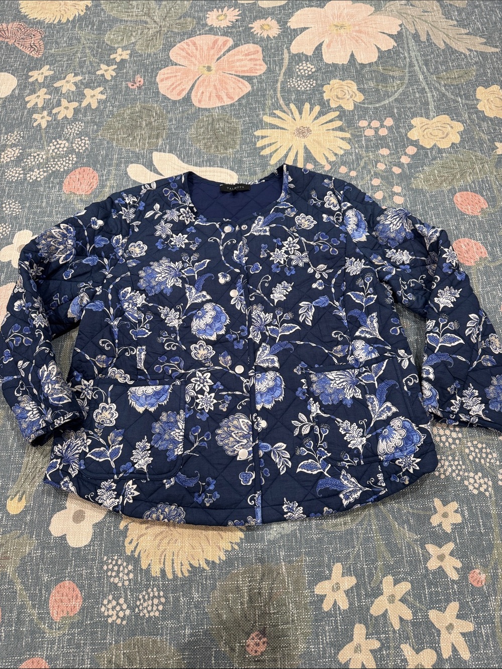 Talbots Quilted Jacket Sz XL